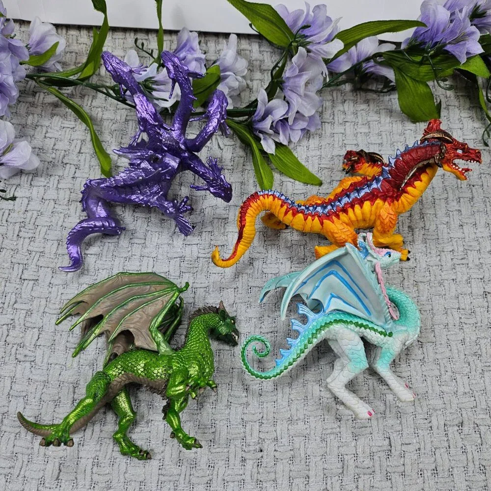 Safari Dragon Lot Hydra Fire Dragon Forest Dragon Princess Dragon